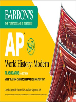 cover image of AP World History: Modern Flashcards